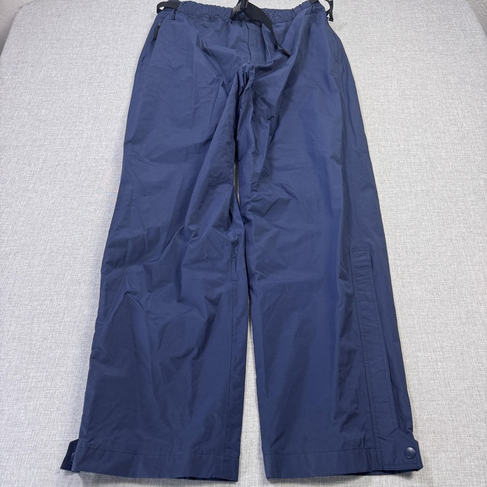 Henri Lloyd Yachting Marine Rain Pants Mens Large Blue Nylon Water Resistant